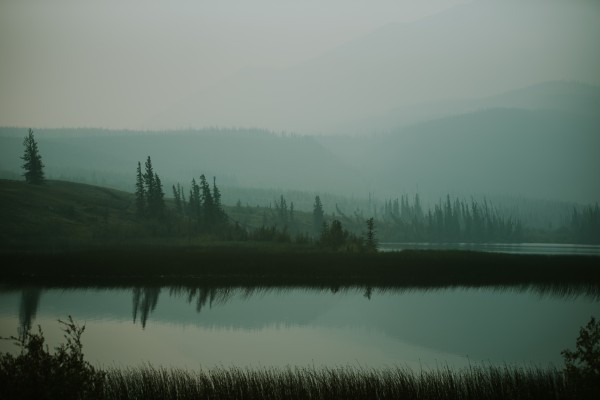 Lac brumeux  Imprimer